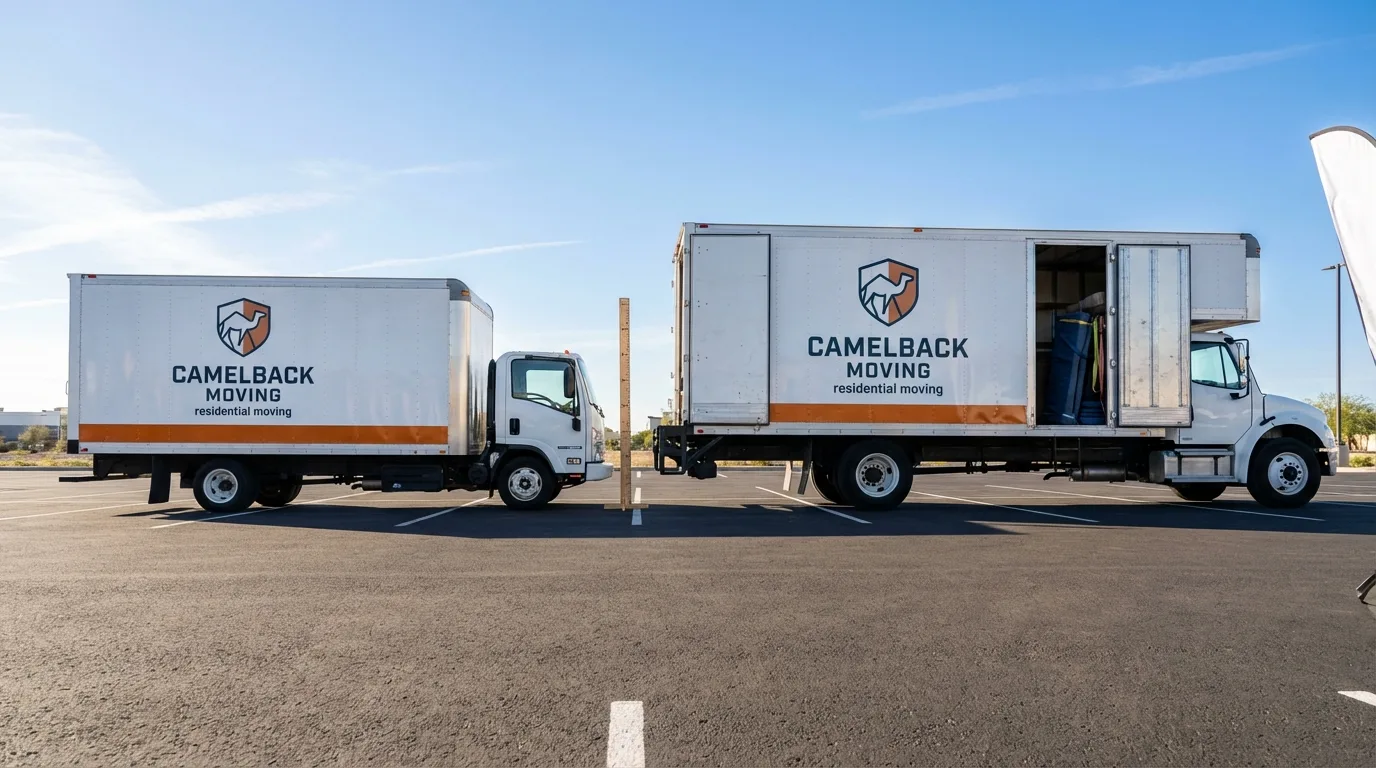 Moving truck size capacity guide in Kellyville
